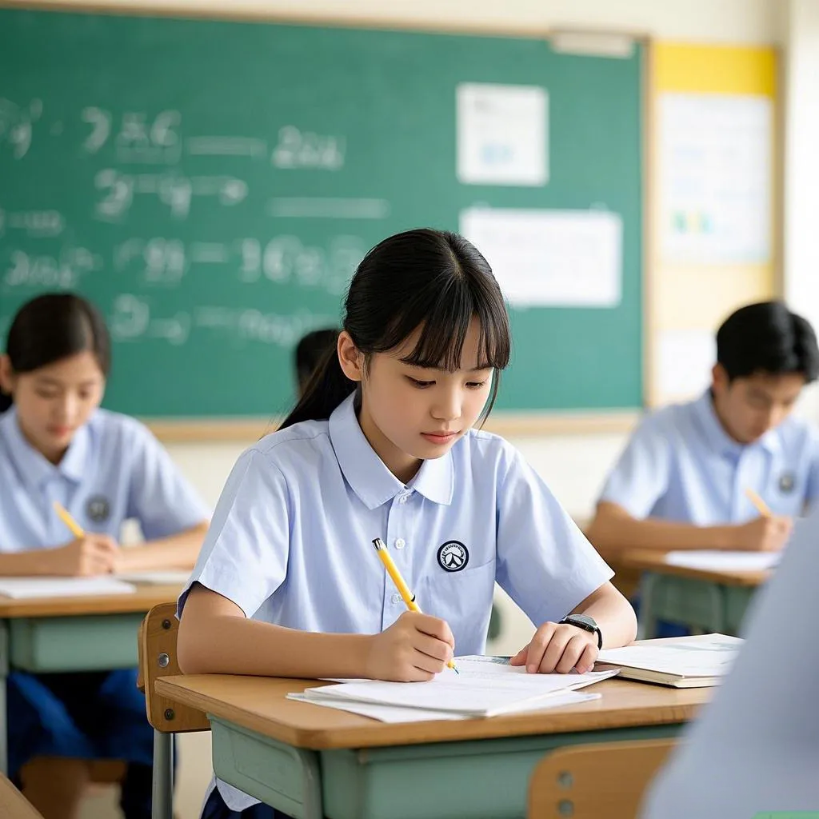 South Korean junior high school students&#039; 