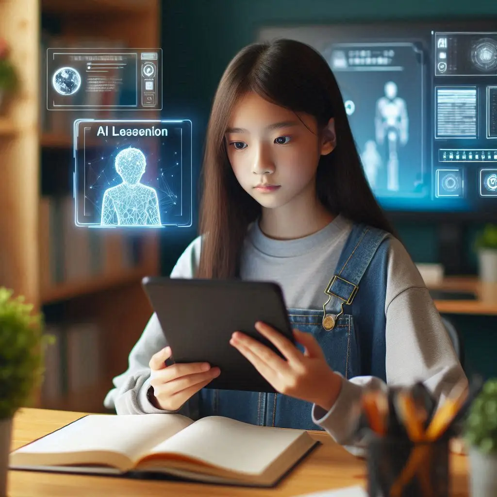 AI English learning craze among young people in Jap