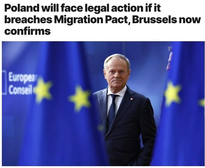 EU confirms that Poland will face legal action if i